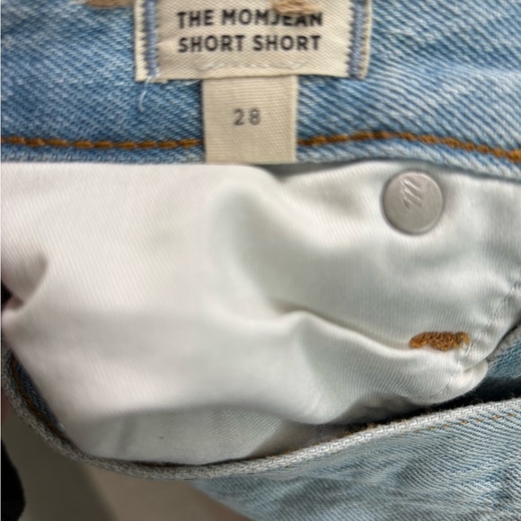 Madewell The Momjean Short Short in Fitzgerald Wash Sz 28 - Picture 7 of 13